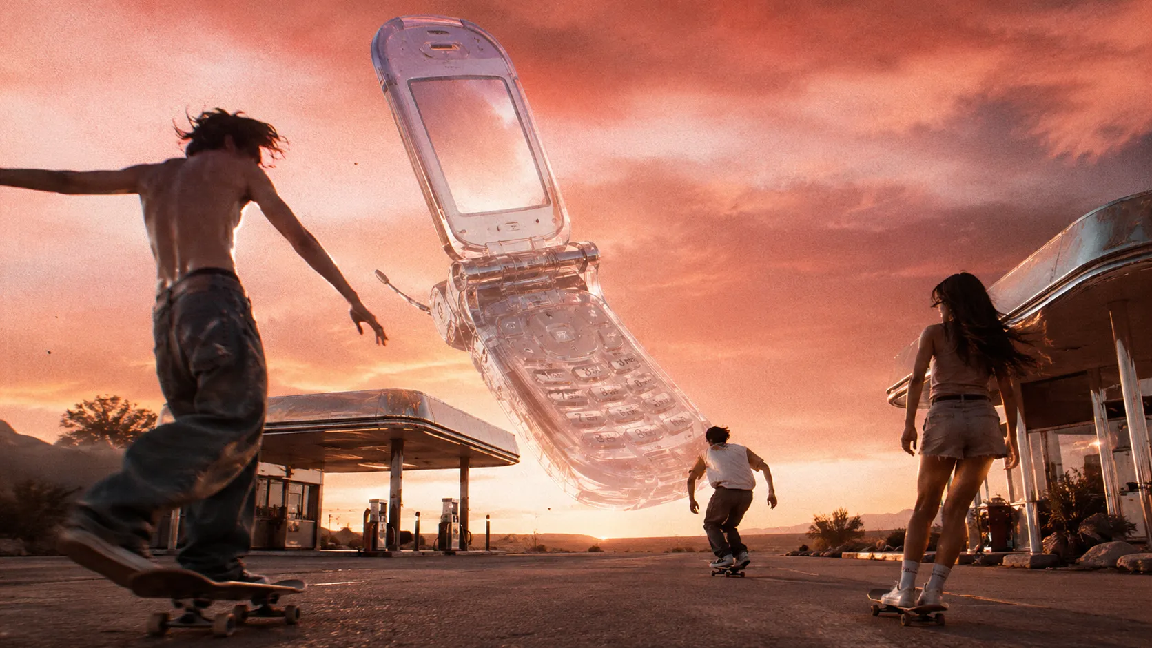 Retro-Futuristic Consumer Ad