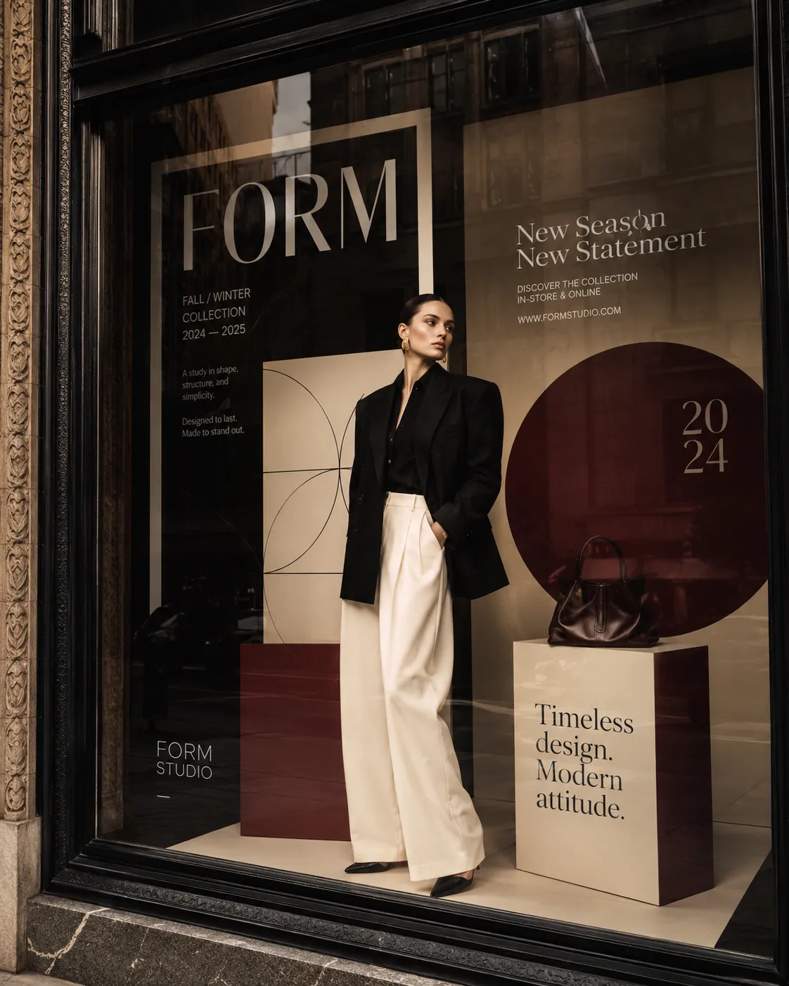 Fashion Window Display Editorial