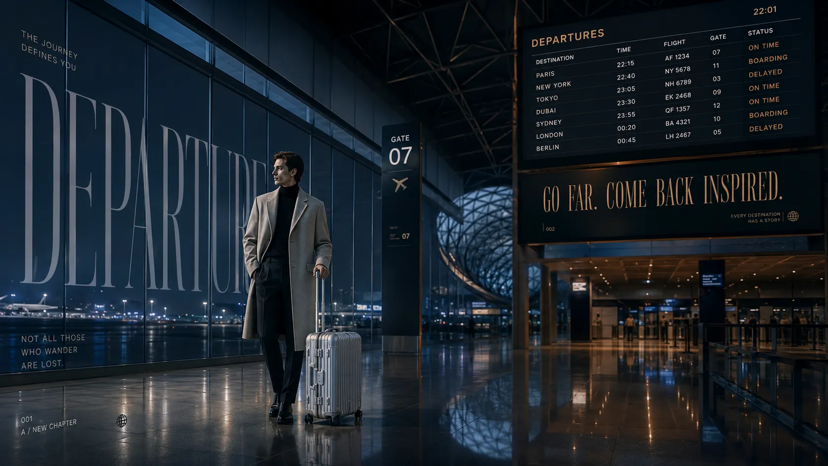 Fashion Airport Editorial