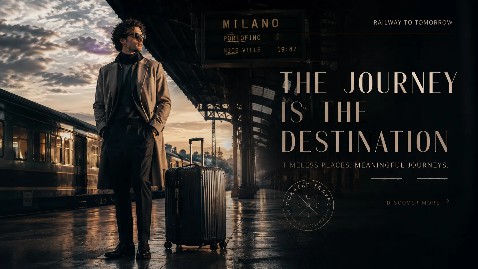 Cinematic Travel Brand Scene