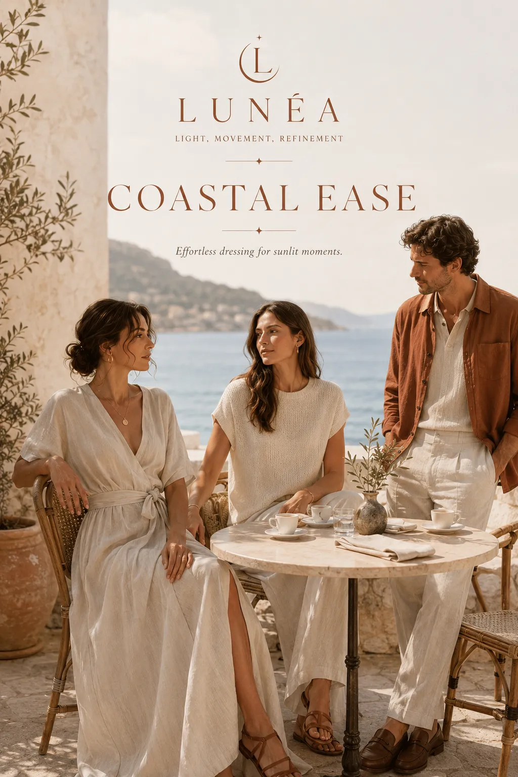 Coastal Ease — Seaside Café