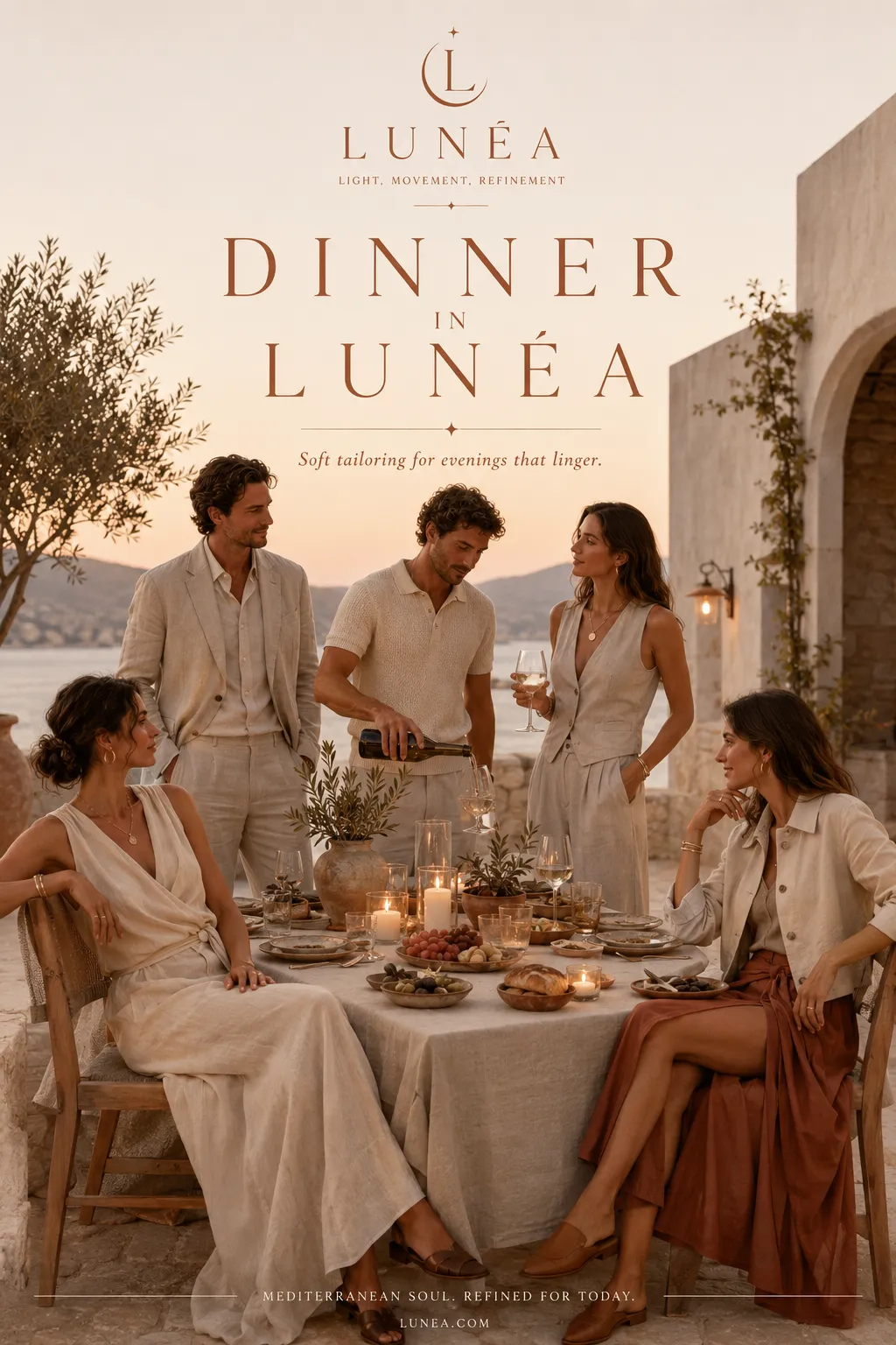 Dinner in Lunéa