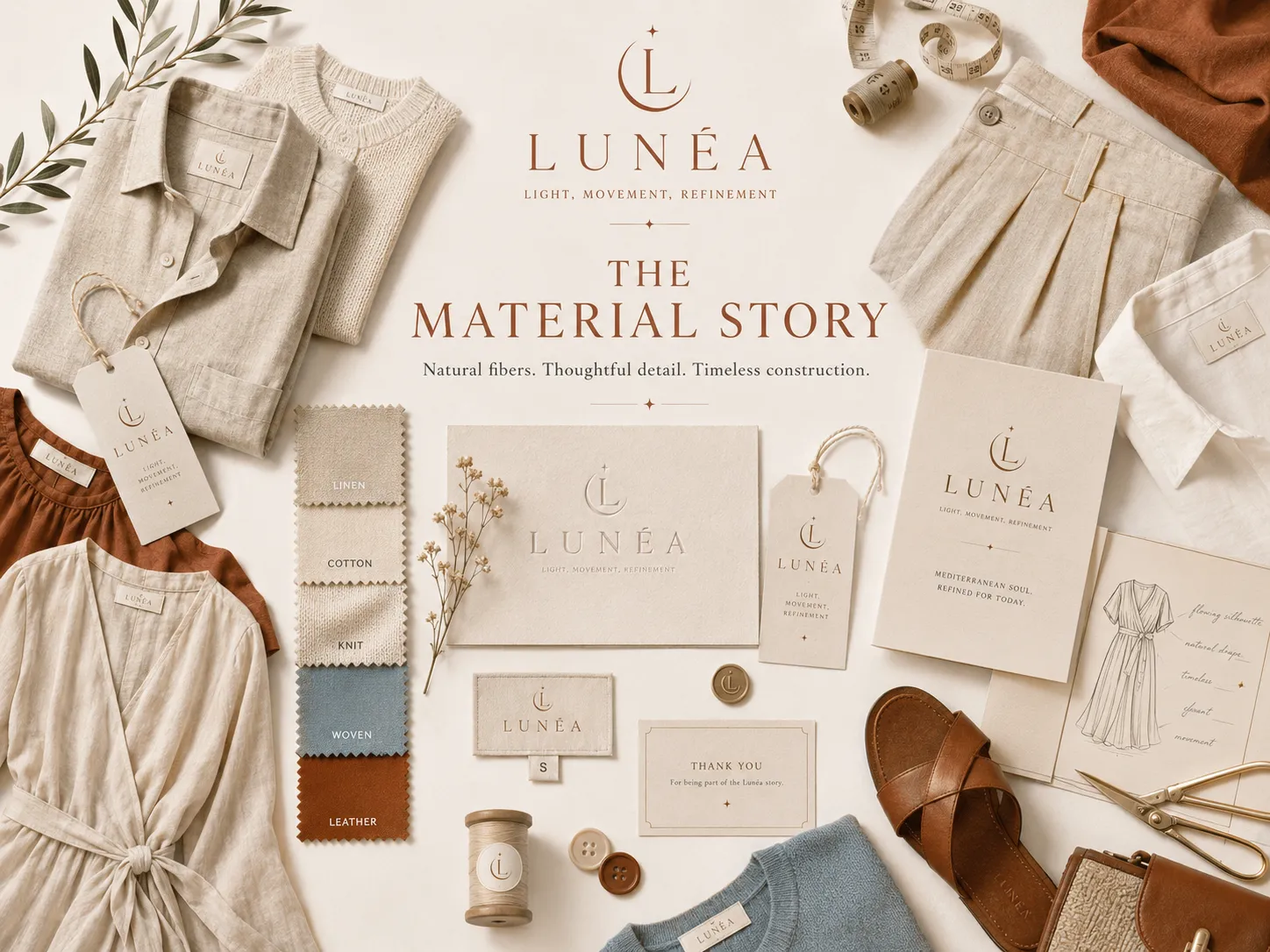 The Material Story — Brand Editorial